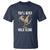 Autism Awareness T Shirt You'll Never Walk Alone Dad Support - Wonder Print Shop
