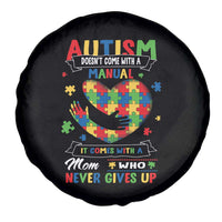 Autism Awareness Spare Tire Cover Autistic Comes With A Mom Who Never Gives Up