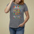 Autism Awareness T Shirt For Women Autistic Comes With A Mom Who Never Gives Up - Wonder Print Shop