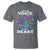 Autism Awareness T Shirt I Am His Voice He Is My Heart Mom Dad Parents Support - Wonder Print Shop
