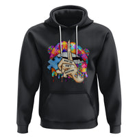 Autism Awareness Hoodie Don't Jundge What You Don't Understand Puzzle Lip - Wonder Print Shop