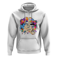 Autism Awareness Hoodie Don't Jundge What You Don't Understand Puzzle Lip - Wonder Print Shop