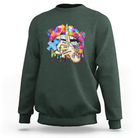 Autism Awareness Sweatshirt Don't Jundge What You Don't Understand Puzzle Lip - Wonder Print Shop