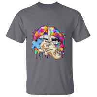 Autism Awareness T Shirt Don't Jundge What You Don't Understand Puzzle Lip - Wonder Print Shop