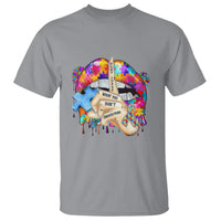Autism Awareness T Shirt Don't Jundge What You Don't Understand Puzzle Lip - Wonder Print Shop