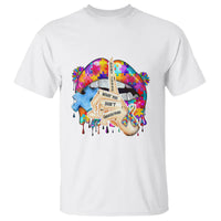 Autism Awareness T Shirt Don't Jundge What You Don't Understand Puzzle Lip - Wonder Print Shop