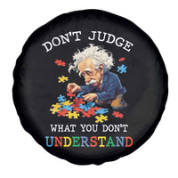 Autism Awareness Spare Tire Cover Don't Jundge What You Don't Understand Funny
