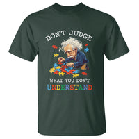 Autism Awareness T Shirt Don't Jundge What You Don't Understand Funny - Wonder Print Shop