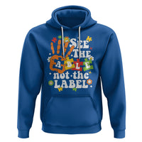 Autism Awareness Hoodie See The Able Not The Label - Wonder Print Shop