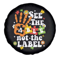 Autism Awareness Spare Tire Cover See The Able Not The Label
