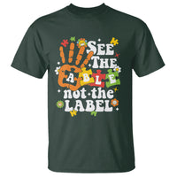 Autism Awareness T Shirt See The Able Not The Label - Wonder Print Shop