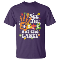 Autism Awareness T Shirt See The Able Not The Label - Wonder Print Shop