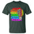 Autism Awareness T Shirt I Don't Speak Much Because I'm Brilliant And I'm Busy Thinking Autistic - Wonder Print Shop