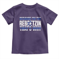 Funny Jewish Toddler T Shirt Because I'm The Rebbetzin That's Why Rabbi Purim