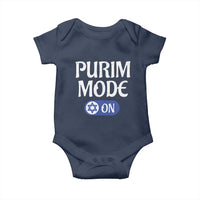 Funny Purim Mode On Baby Onesie Jewish Star of David