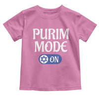 Funny Purim Mode On Toddler T Shirt Jewish Star of David