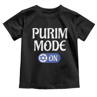 Funny Purim Mode On Toddler T Shirt Jewish Star of David