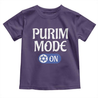 Funny Purim Mode On Toddler T Shirt Jewish Star of David