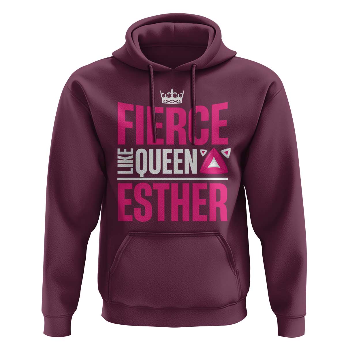Purim Fierce Like Queen Esther Hoodie