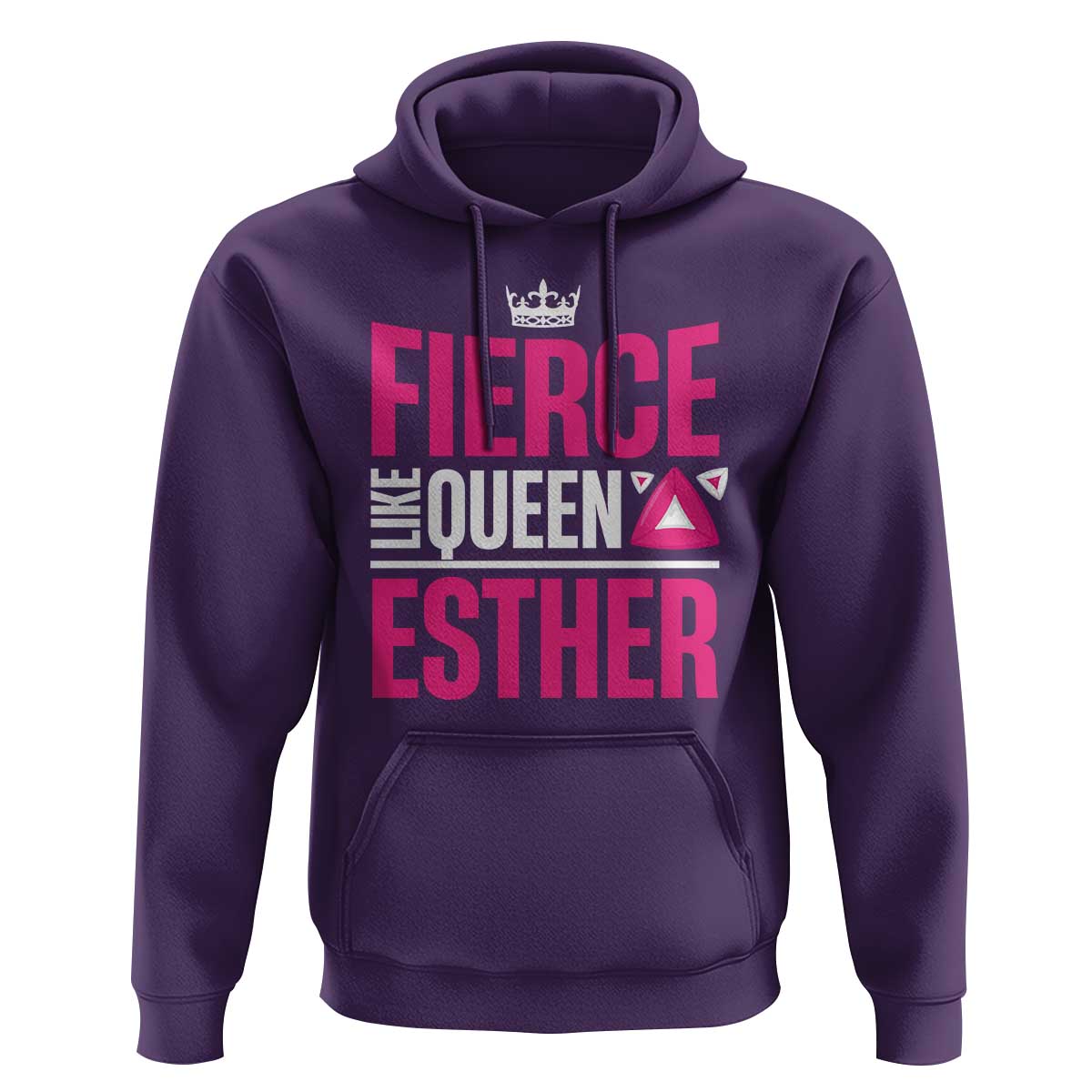 Purim Fierce Like Queen Esther Hoodie