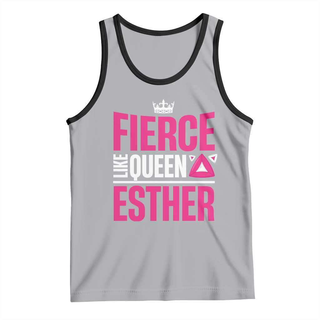 Purim Fierce Like Queen Esther Tank Top