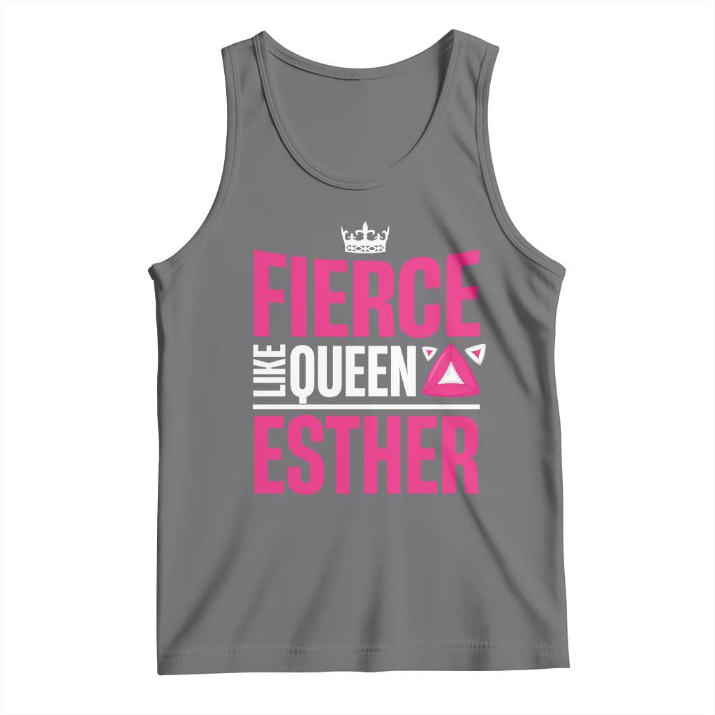 Purim Fierce Like Queen Esther Tank Top