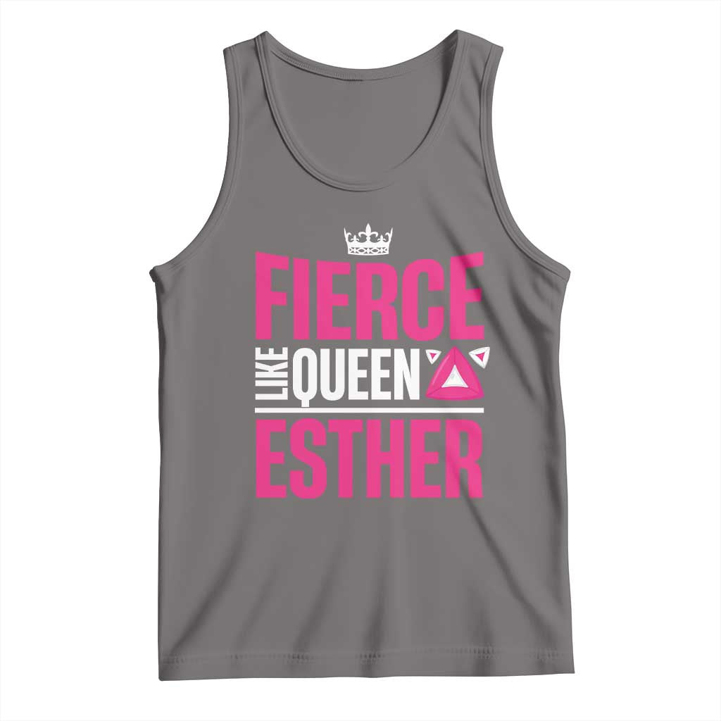 Purim Fierce Like Queen Esther Tank Top