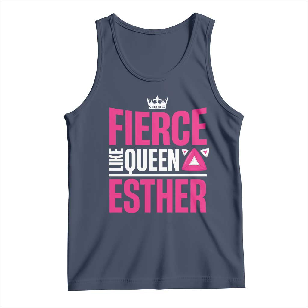 Purim Fierce Like Queen Esther Tank Top