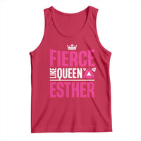 Purim Fierce Like Queen Esther Tank Top