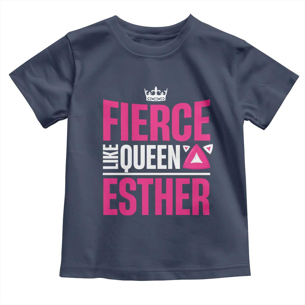 Purim Fierce Like Queen Esther Toddler T Shirt