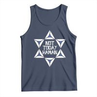 Not Today Haman Purim Tank Top Hamantash Jewish Star of David