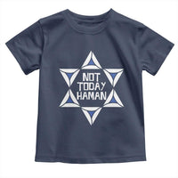 Not Today Haman Purim Toddler T Shirt Hamantash Jewish Star of David