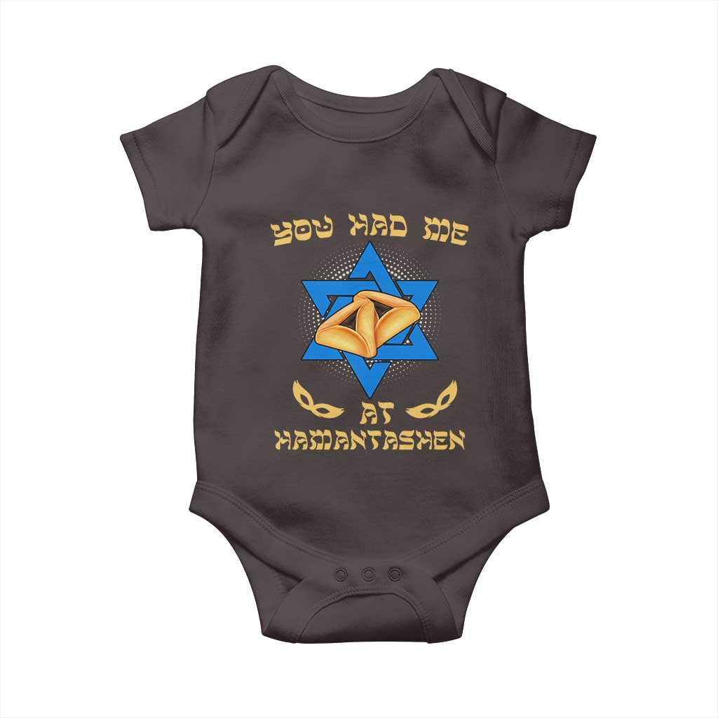 Funny Purim Baby Onesie You Had Me At Hamantash