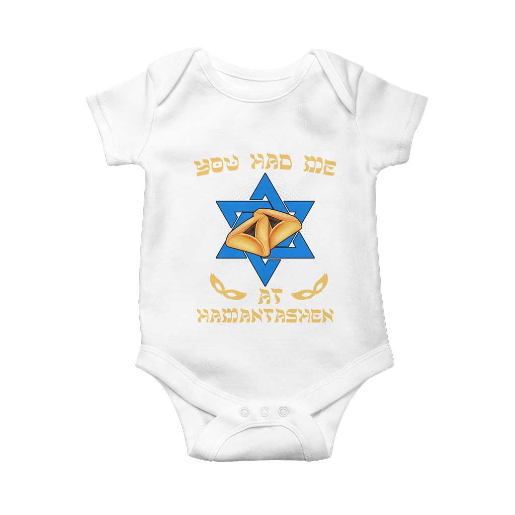 Funny Purim Baby Onesie You Had Me At Hamantash