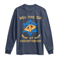 Funny Purim Long Sleeve Shirt You Had Me At Hamantash
