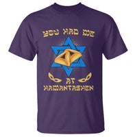 Funny Purim T Shirt You Had Me At Hamantash