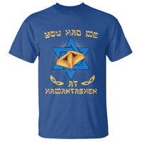 Funny Purim T Shirt You Had Me At Hamantash