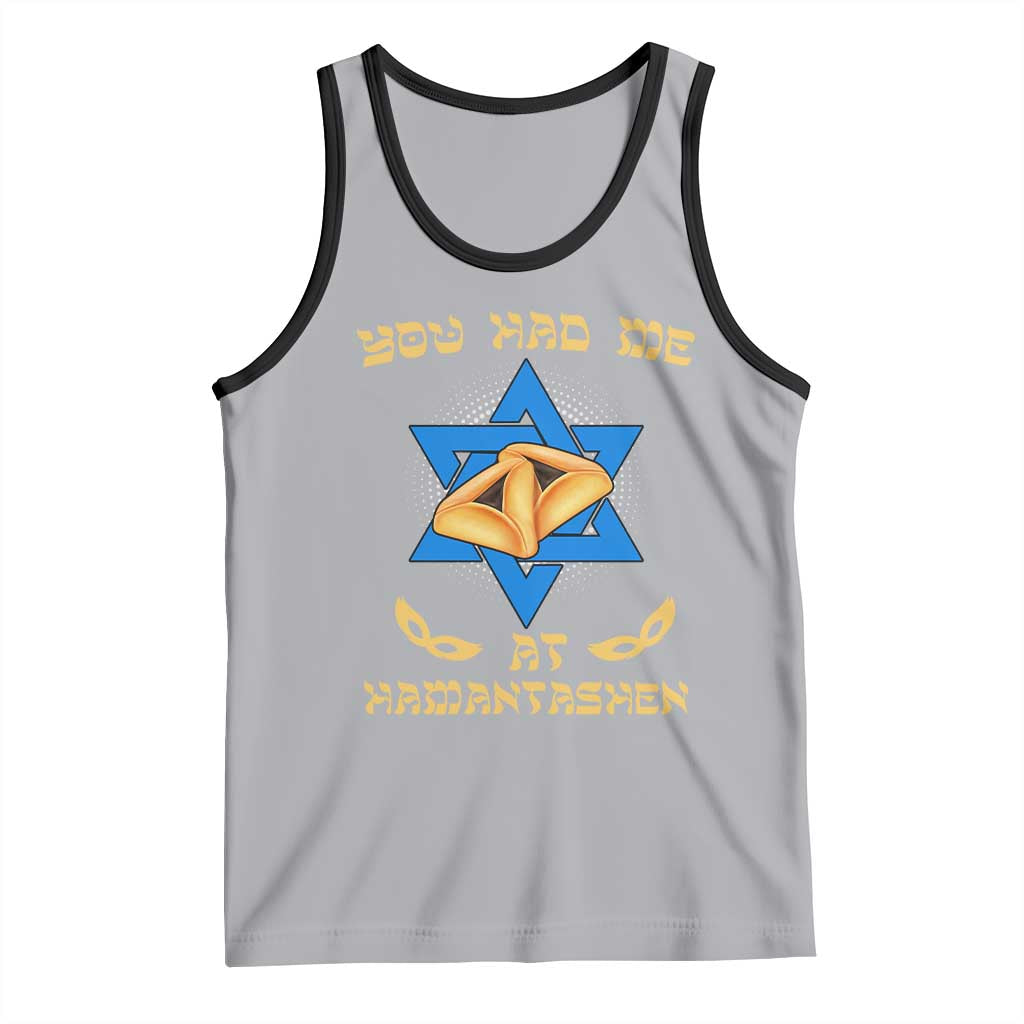 Funny Purim Tank Top You Had Me At Hamantash