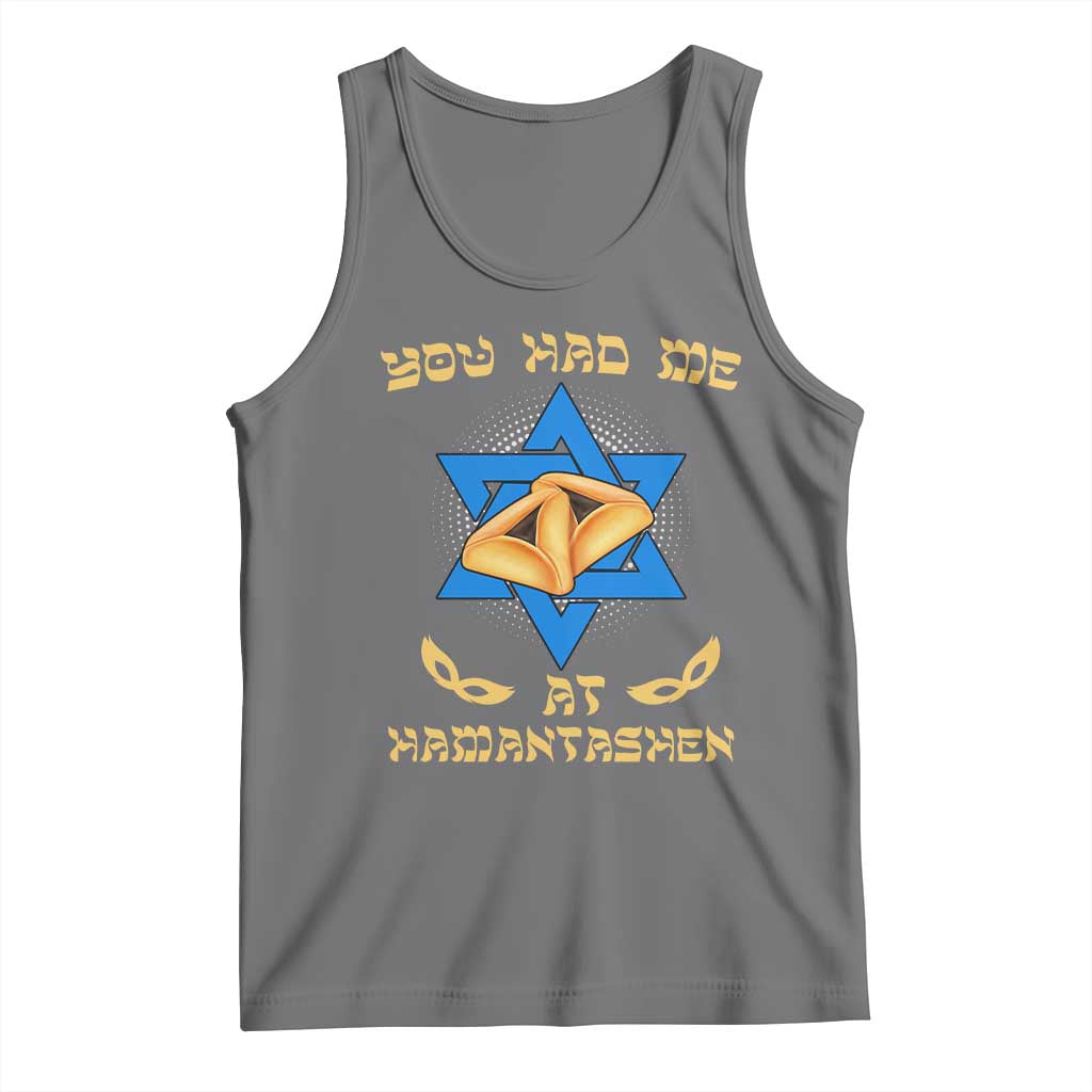 Funny Purim Tank Top You Had Me At Hamantash