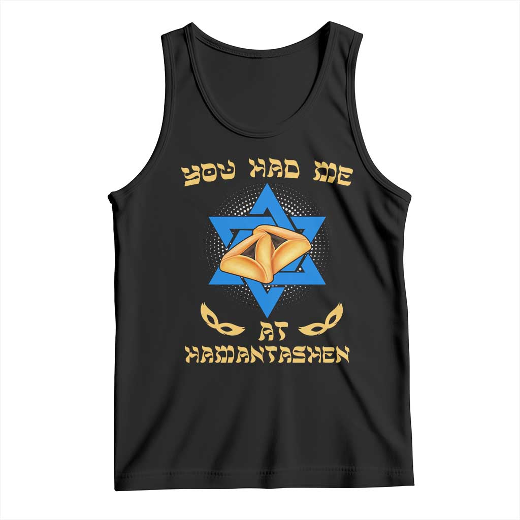 Funny Purim Tank Top You Had Me At Hamantash