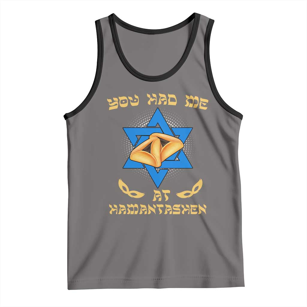 Funny Purim Tank Top You Had Me At Hamantash