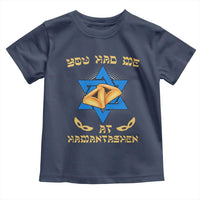 Funny Purim Toddler T Shirt You Had Me At Hamantash
