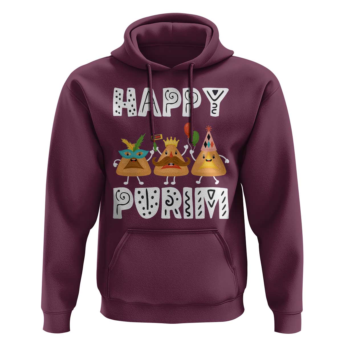 Happy Purim Funny Hamantash Hoodie