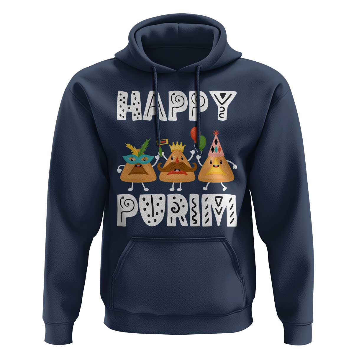 Happy Purim Funny Hamantash Hoodie