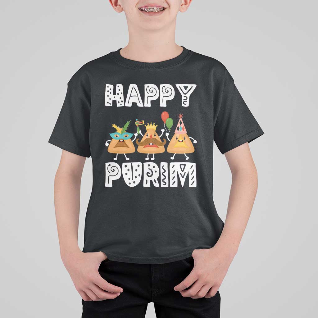 Happy Purim Funny Hamantash T Shirt For Kid
