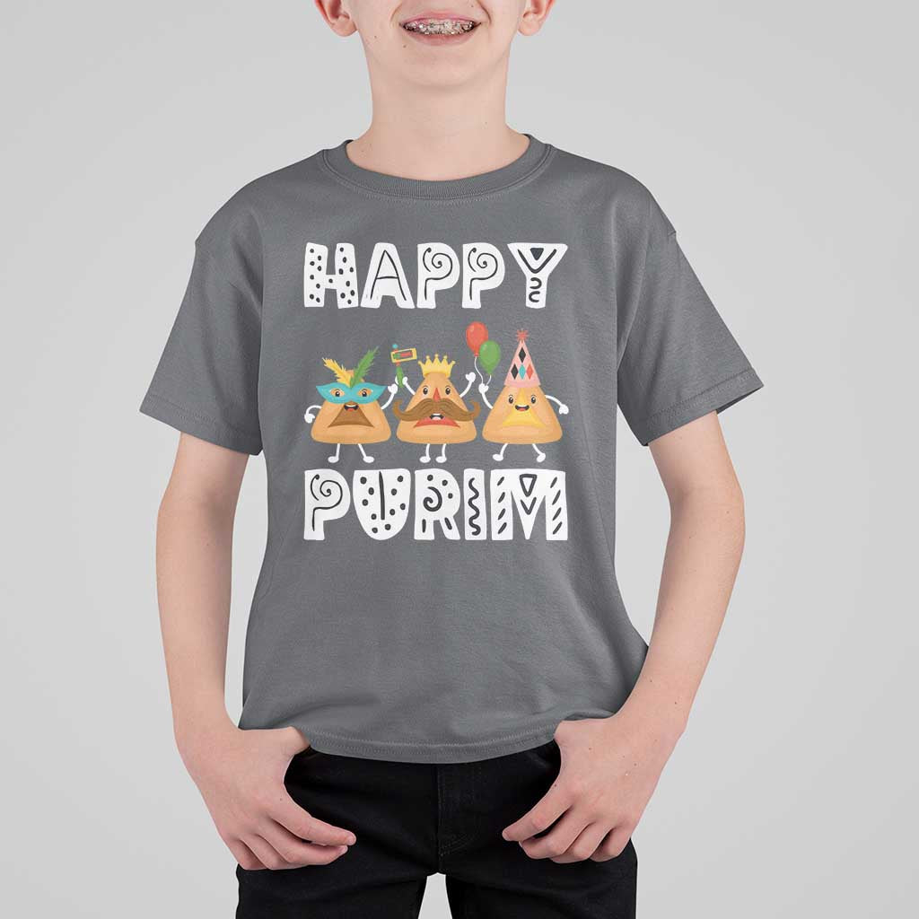 Happy Purim Funny Hamantash T Shirt For Kid