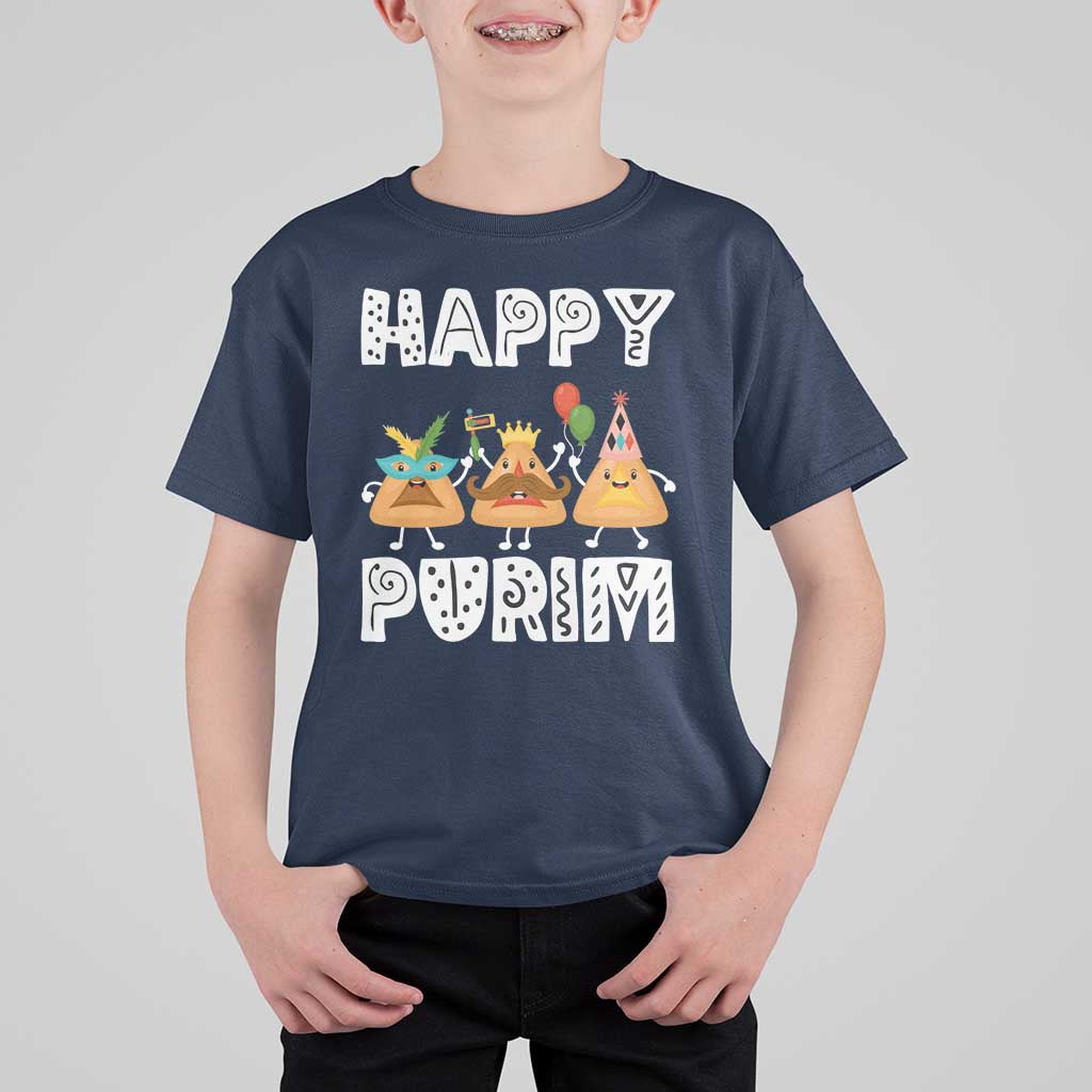 Happy Purim Funny Hamantash T Shirt For Kid