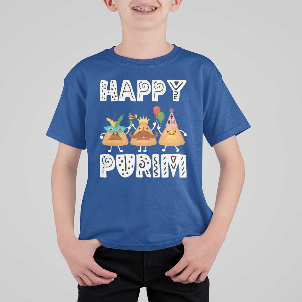 Happy Purim Funny Hamantash T Shirt For Kid