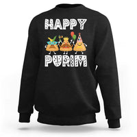 Happy Purim Funny Hamantash Sweatshirt