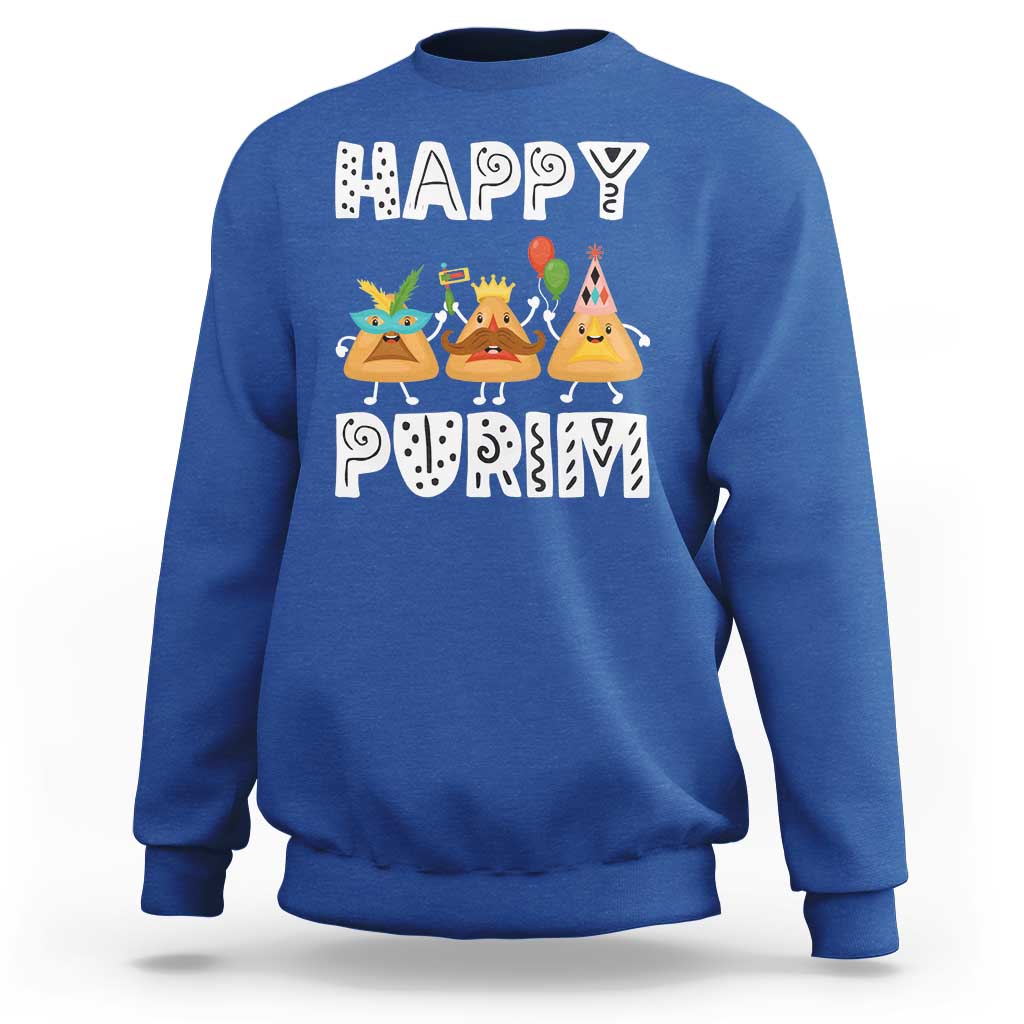 Happy Purim Funny Hamantash Sweatshirt